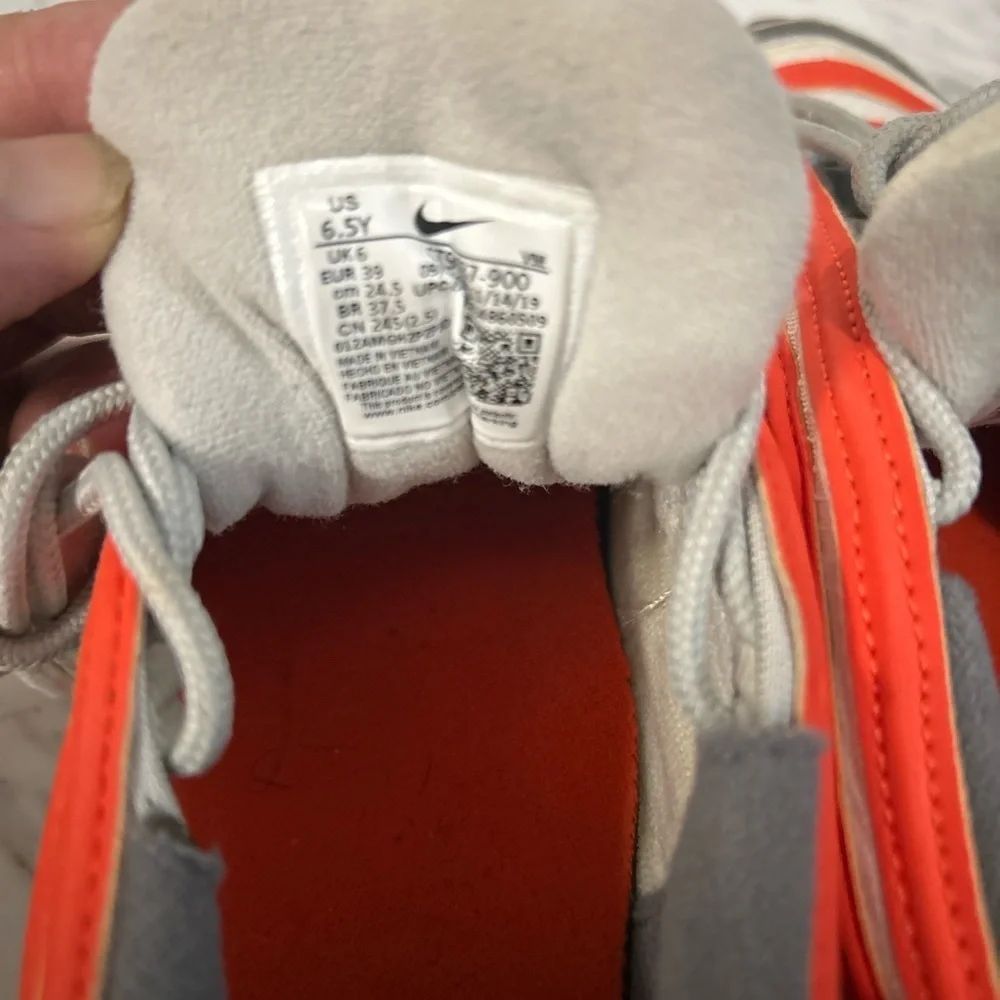 Nike Air Max 97 Orange and Silver Sneakers